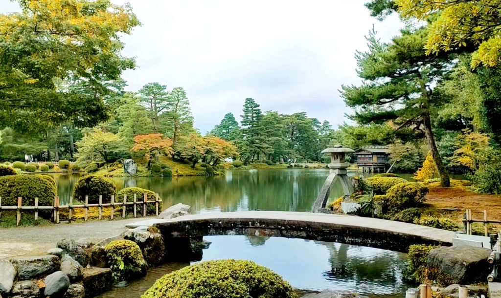 Kenrokuen Garden in Kanazawa